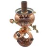 Perzische Koperen Samovar Decoratieve Houtskool Theemaker 6 Liter