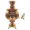 Perzische Koperen Samovar Decoratieve Houtskool Theemaker 6 Liter
