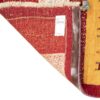 Origineel handgeknoopt Perzisch gestreept Gabbeh tapijt met dierenmotieven - Rood, Wol