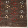 Origineel handgeknoopt Perzisch Kheshti Gabbeh tapijt - Geometrisch, Bruin, Wol