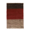 Handgeknoopt Perzisch gestreept Gabbeh tapijt - Bruin, Premium wol