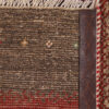 Handgeknoopt Perzisch gestreept Gabbeh tapijt - Bruin, Premium wol