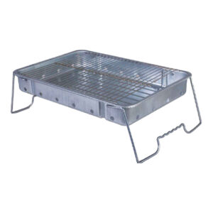 Perzische Mangal Opvouwbare Houtskool Grill – Compact en Draagbaar voor Gemakkelijk Reizen