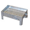 Perzische Mangal Draagbare Houtskool Grill met Basis voor Buiten Koken