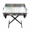 Perzische Mangal Draagbare Houtskool Grill met Basis voor Buiten Koken
