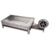 Perzische Mangal Draagbare Houtskool Grill met Handmatige Ventilator voor Buiten Koken