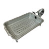 Perzische Mangal Draagbare Houtskool Grill met Handmatige Ventilator – Ideaal voor Buiten