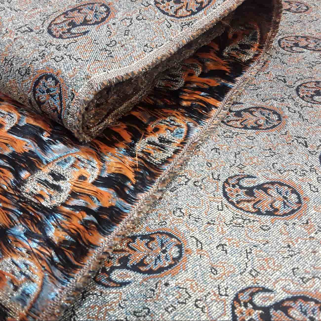 Traditionele Perzische Termeh Stof – Royal Paisley Design