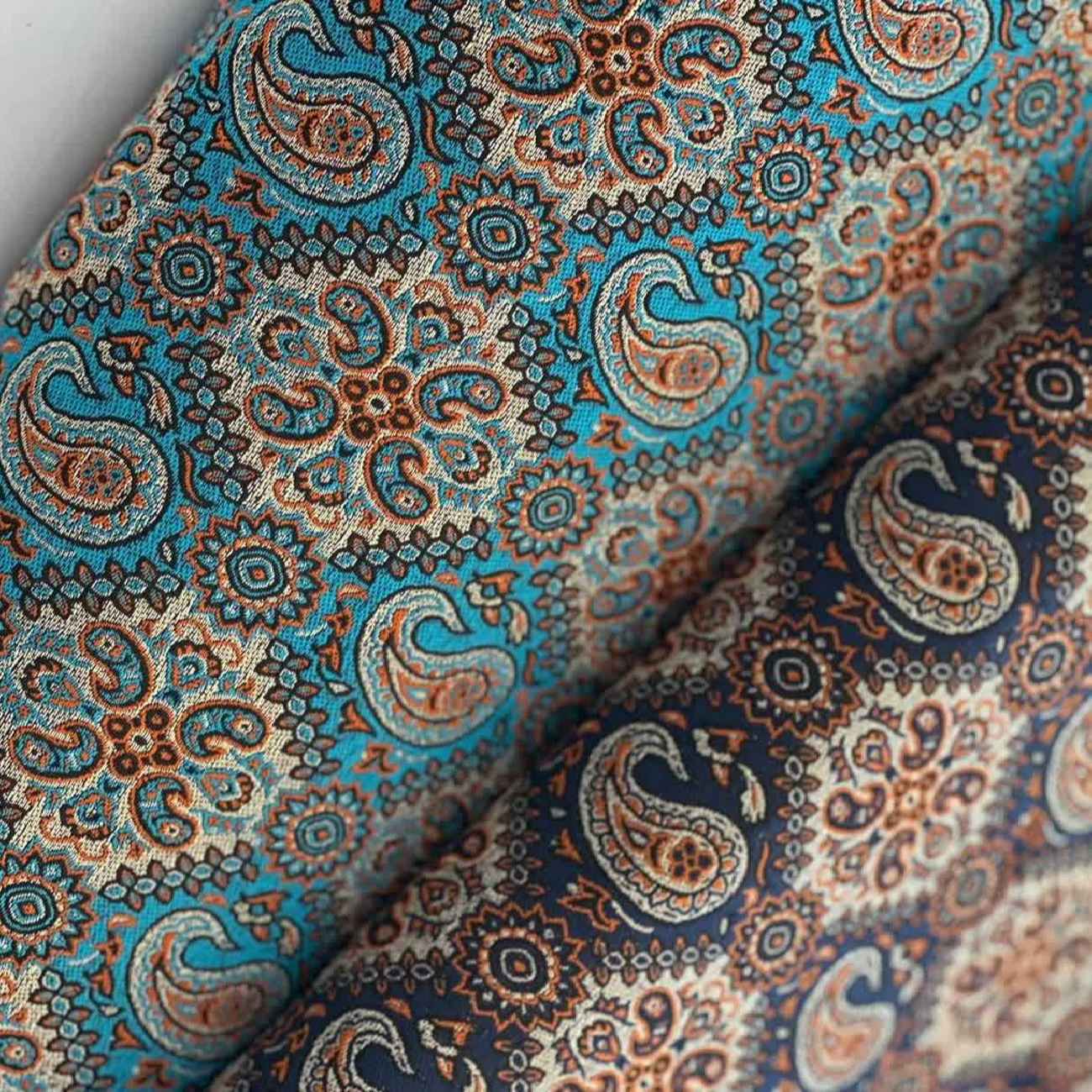Premium Perzisch Termeh Textiel – Geweven Paisley Design