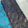 Perzische Termeh Stof - Klassiek Paisley Design - Turquoise