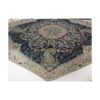 Perzisch Termeh Tafelkleed - Navy Blauw Paisley Design