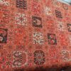 Perzische Termeh Stof - Rood Luxe Paisley Design
