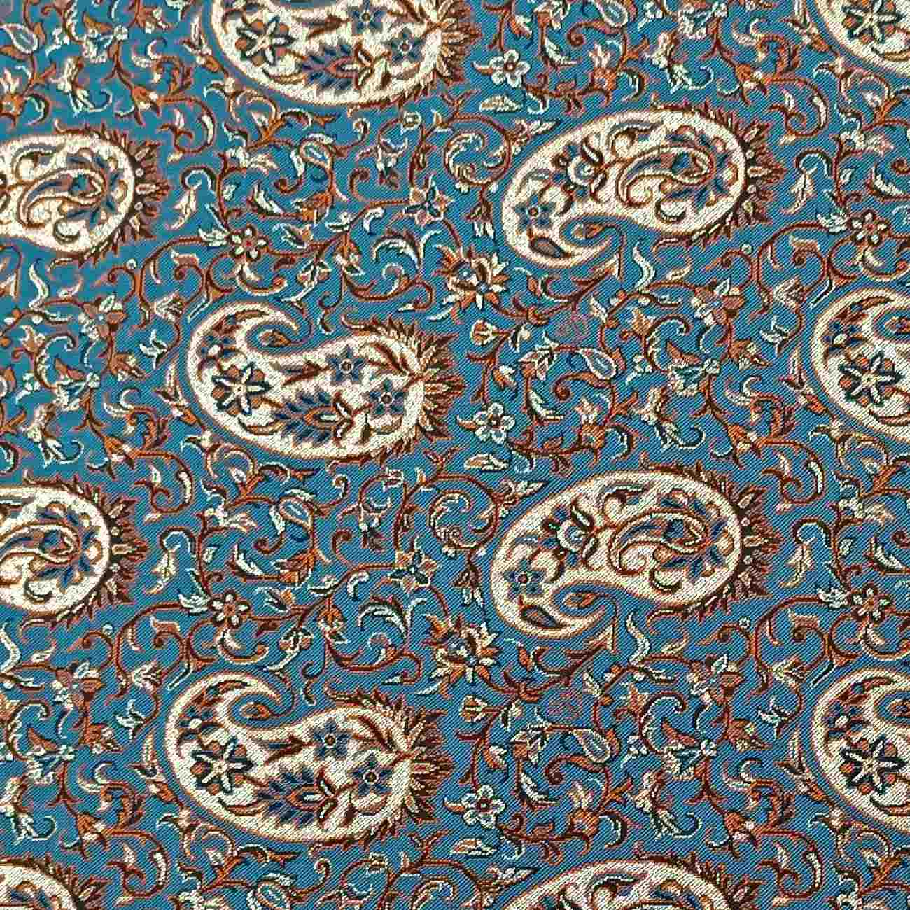 Authentieke Perzische Termeh Stof – Decoratief Floral Paisley Patroon