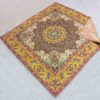 Perzisch Termeh Tafelkleed - Geel Zijde Paisley Bloemen