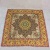 Perzisch Termeh Tafelkleed - Geel Zijde Paisley Bloemen