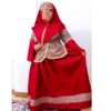 Perzisch Traditioneel Kleding Set voor Vrouwen in Rood