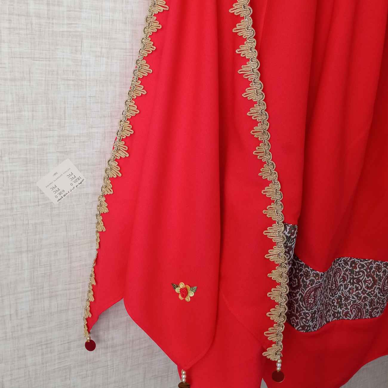 Perzisch Traditioneel Kleding Set voor Vrouwen in Rood