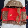 Perzisch Traditioneel Kleding Set voor Vrouwen in Rood