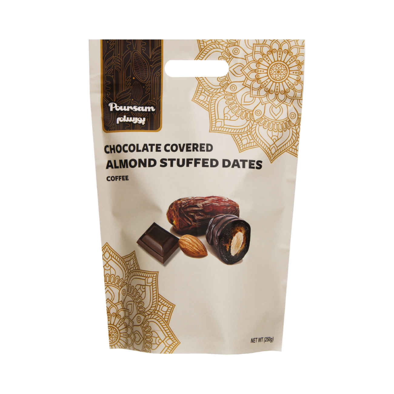 Porsam Dadels met Amandelen & Chocolade