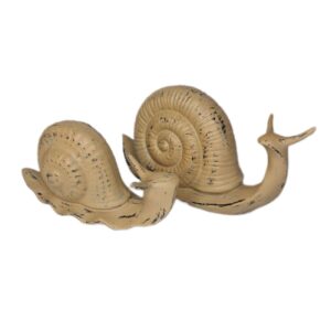 Decoratieve Slak Beeldjes – Realistische Set van 2