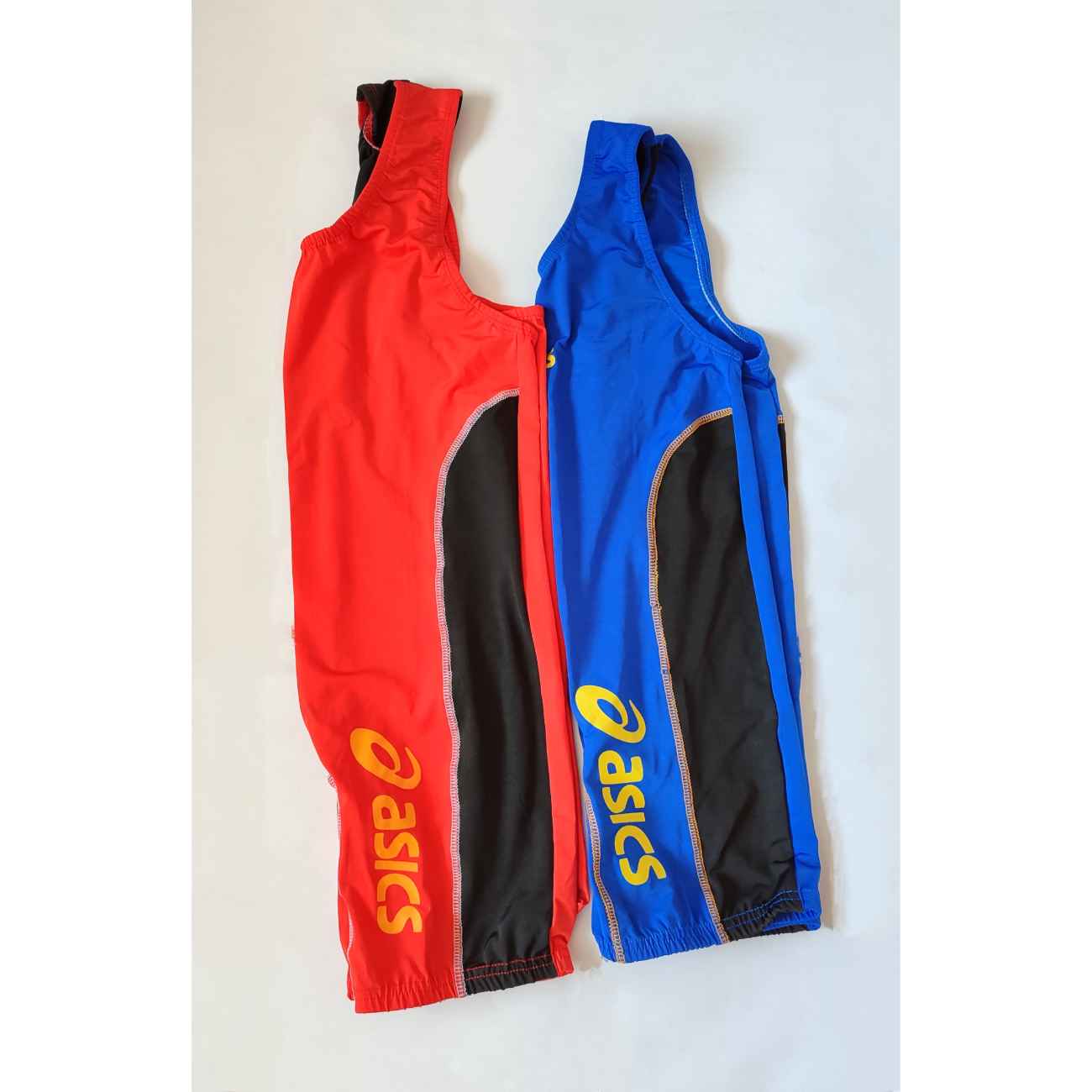 Mouwloos Worstelsinglet – Duurzaam Blauw