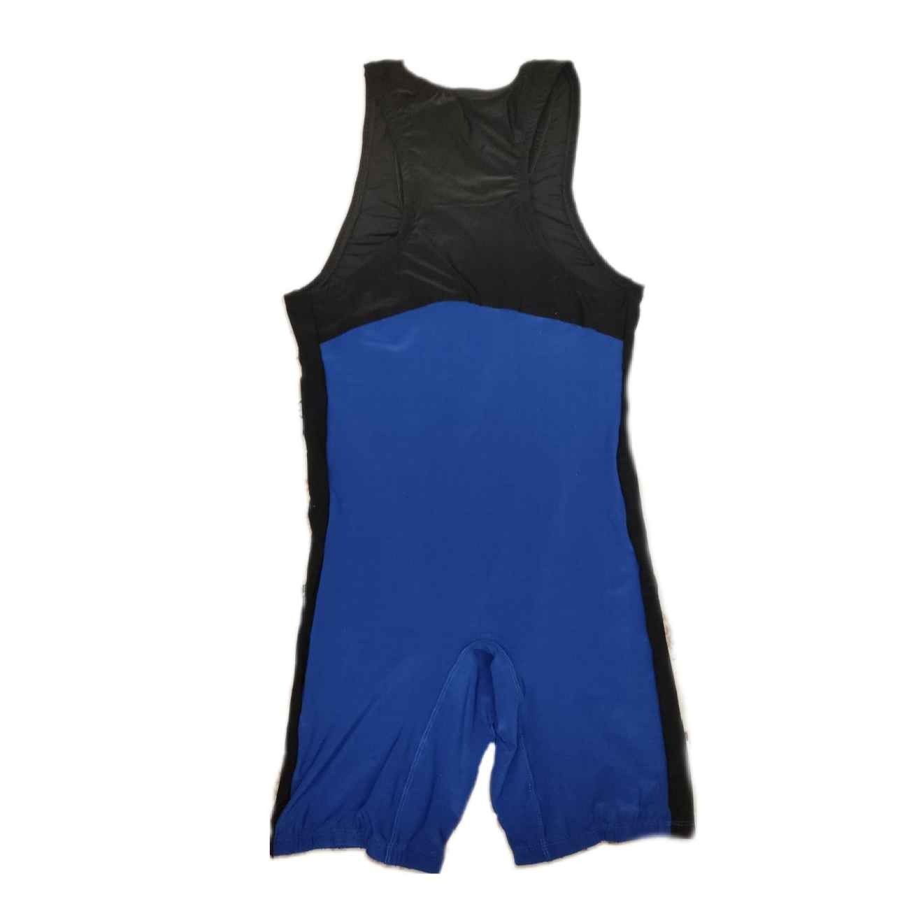 Mouwloos Worstelsinglet – Comfort Fit Blauw