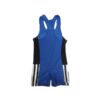 Mouwloze Worstelsinglets – Blauw Abstract
