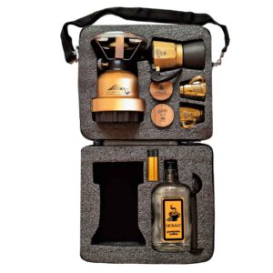 Reis Espresso Maker Set – Draagbare Koffiemaker – Goudkleurig