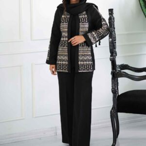 Trendy Perzische Linnen Manto – Chic en Comfortabel