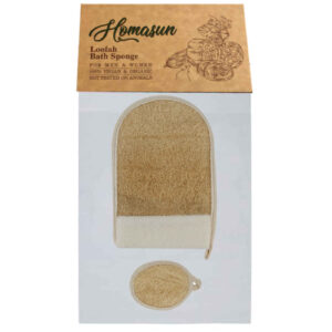 Veganistische Loofah Bad Spons – Hamassan Model (2 stuks)