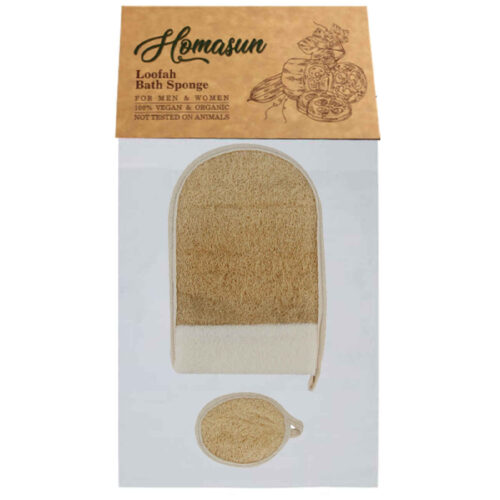 Veganistische Loofah Bad Spons – Hamassan Model (2 stuks)