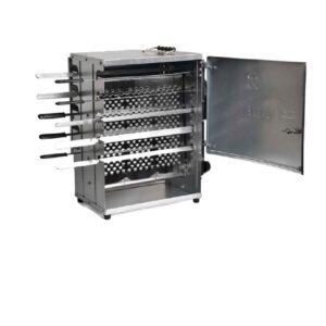 Verticale Kebab Gasgrillmachine met 20 Spiesenbrander en Standaard