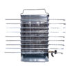 Verticale Kebab Gasgrillmachine Wandgemonteerd Rookloos