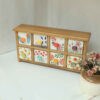 Schuiflade Thee-Organizer van Hout – Slanke opbergoplossing