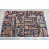 Vintage Patchwork Tapijt Geometrisch – Crème Wol