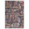 Vintage Patchwork Tapijt Geometrisch – Crème Wol