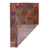 Vintage Patchwork Tapijt Bordeaux – Geometrisch Mix