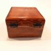 Handgemaakte Houten Sieraden Doos – Vintage Bruin