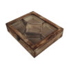 Decoratieve Thee Opbergbox – Klassiek handwerk van hout