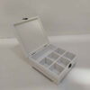 Functionele Houten Theedoos-Organizer – Bruin