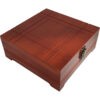 Functionele Houten Theedoos-Organizer – Bruin