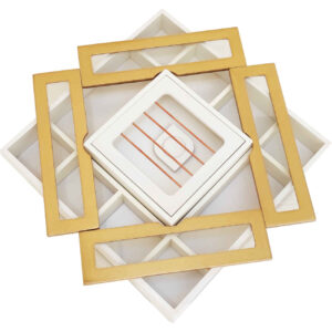 Stijlvolle Thee-organizer met Verwarmer – Ideaal Cadeau voor Theeliefhebbers