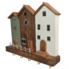 Houten Wand Sleutelhouder met Cottage Ontwerp