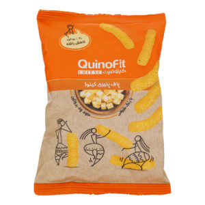 Quinofit Quinoa Puffs Kaas – Vetarme Snack – 45g (10 stuks)