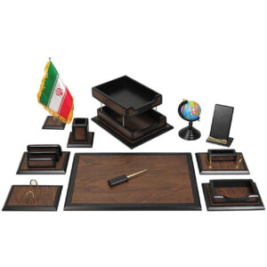 Houten Bureau Organizer Accessoires – 11 Stuks