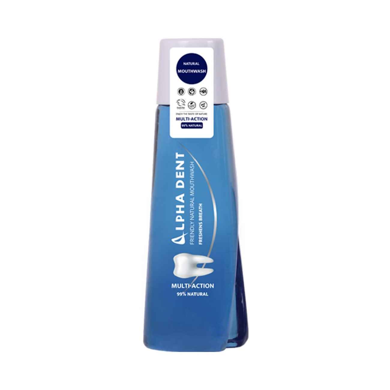 AlphaDent Natuurlijke Mondspoeling – Alcoholvrij Multi-Actie (x2)