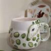 Artistieke Keramische Mok – Hert Ontwerp