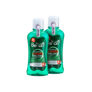 Bencer Fluoride Alcoholvrije Mondspoeling – 400 ml (Set van 2)