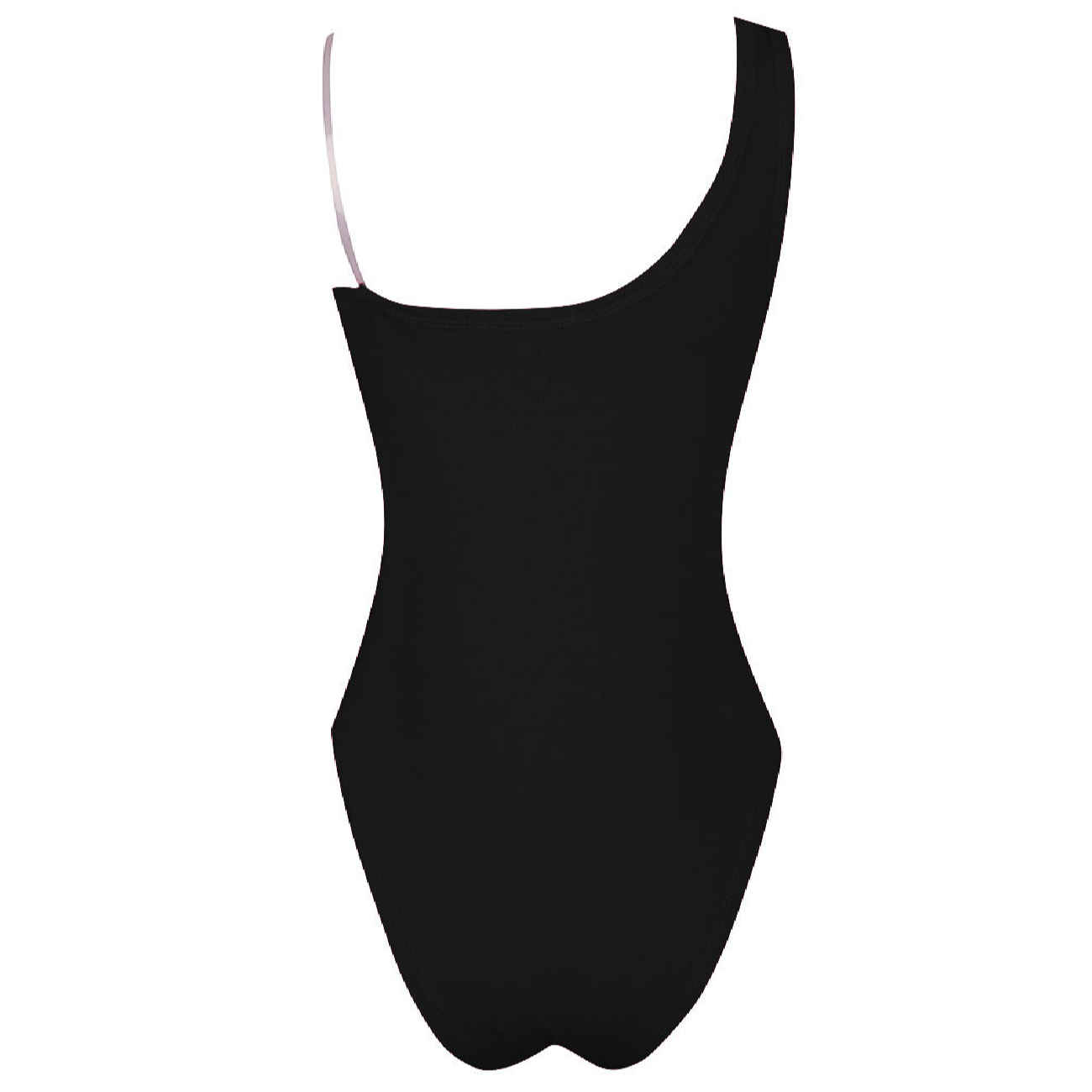 Mouwloos Dames Bodysuit – Zwart Katoen