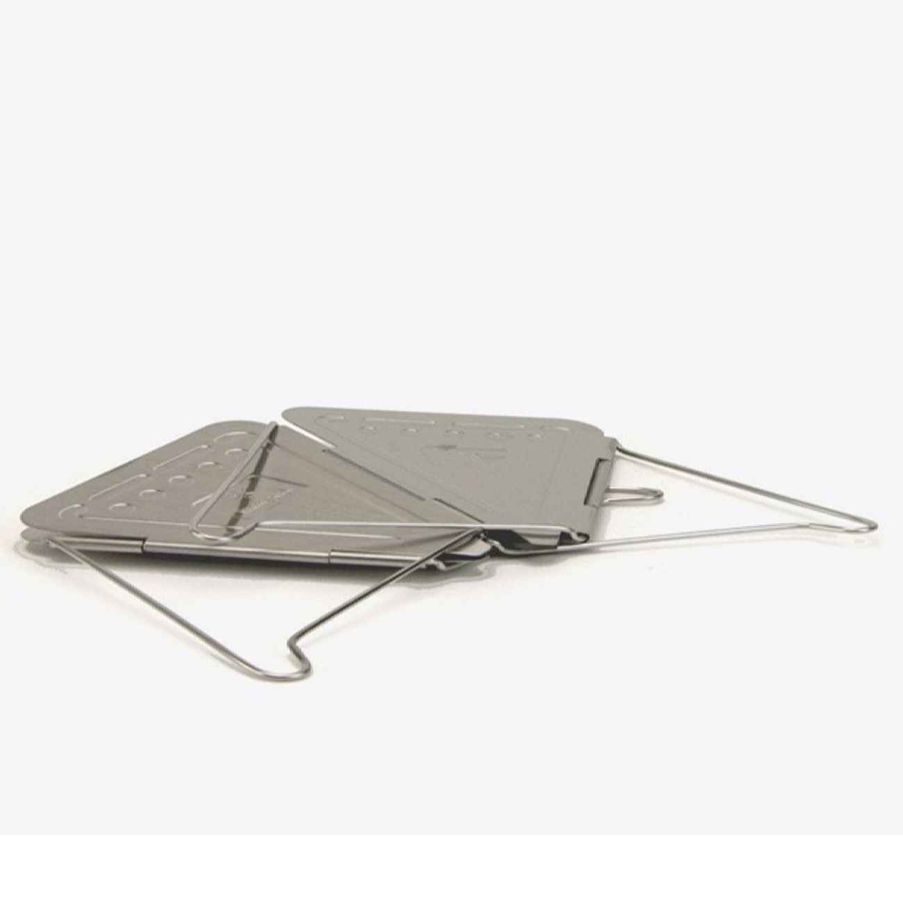 Kampvuurgrill voor buitenkoken met voetsteunbasis